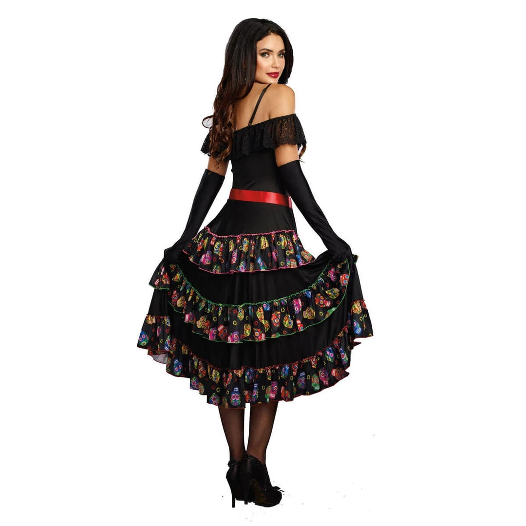 M Distribution Pty Ltd Ladiesc Lady Of The Dead Costume 2 M Distribution Pty Ltd Ladiesc Lady Of The Dead Costume