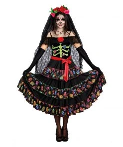 M Distribution Pty Ltd Ladiesc Lady Of The Dead Costume