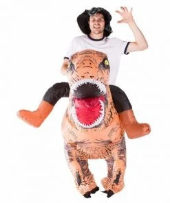 Carnival Products Inflatable Riding Dinosaur T-Rex Costume Funny & Novelty