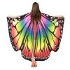 JD Party Giant Rainbow Butterfly Wings Cape Animals
