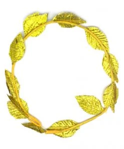 JD Party Gold Leaf Wreath