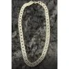 JD Party Big Silver Chain Necklace 1970's