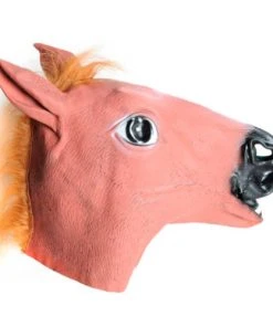 JD Party Horse Head Latex Mask Animals