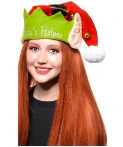 Trademart Santas Helper Elf Hat Accessoriesc