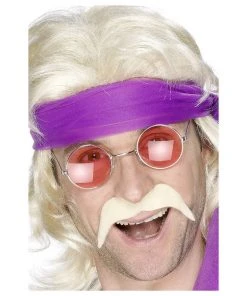 Smiffys Seventies Tash - Blonde Facial Hair