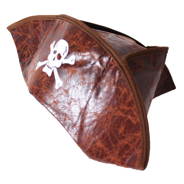 JD Party Triangle Distressed Pirate Hat Hats & Headwear 1 JD Party Triangle Distressed Pirate Hat Hats & Headwear