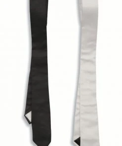 Forum Novelties 50's Skinny Tie-Black/White Accessoriesc