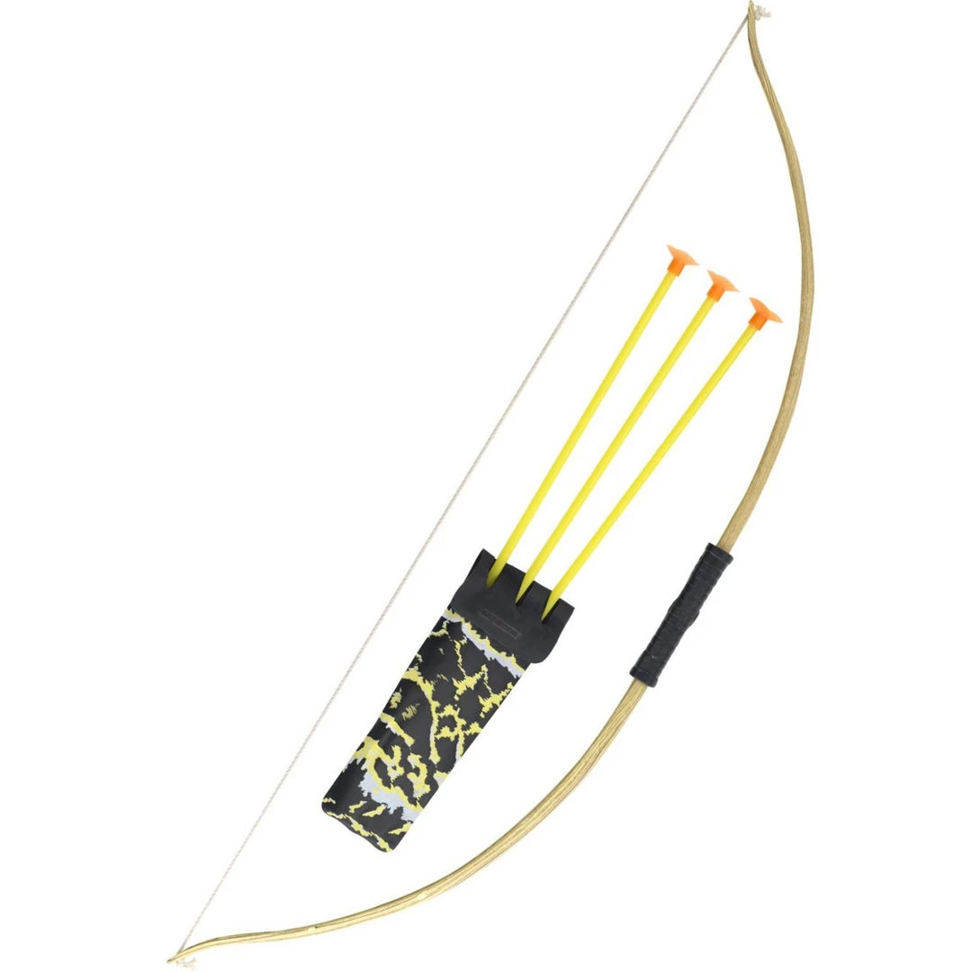 Smiffys Wood Effect Bow And Arrow Set, 73cm 1 Smiffys Wood Effect Bow And Arrow Set, 73cm