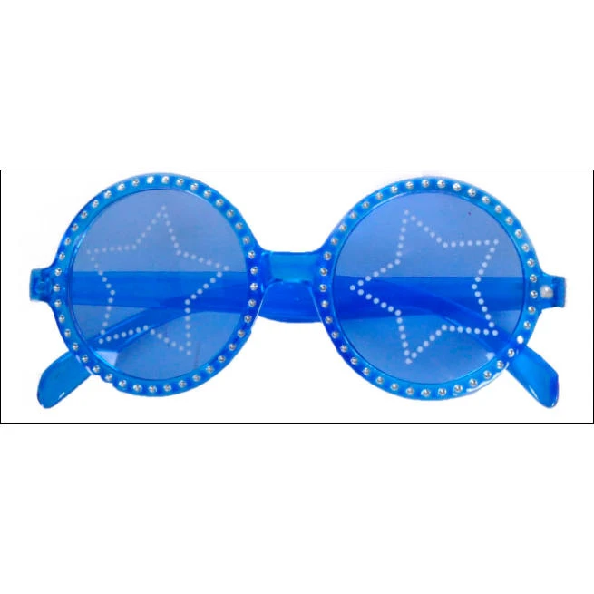 JD Party Glasses Popstar Star - Asst Colors 3 JD Party Glasses Popstar Star - Asst Colors