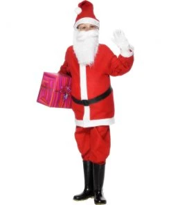 Smiffys Boys Costumes Santa Kids Costume