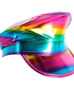 JD Party Festival & Pride Rainbow Metallic Cap