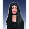 Forum Novelties Wigsc Long Black Wig No Fringe