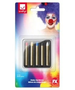 Smiffys Make Up Sticks In 5 Colours