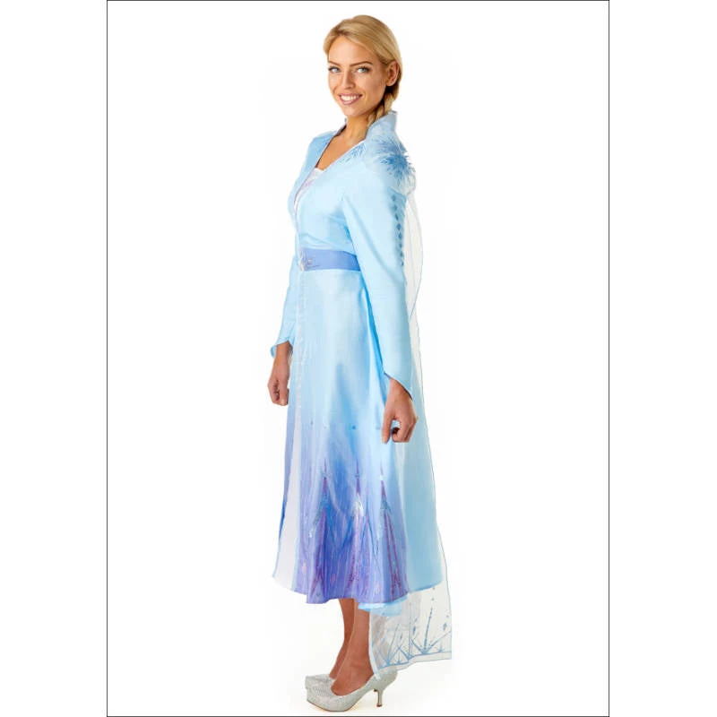 Rubie's Deerfield Elsa Deluxe Frozen 2 Adult Costume 3 Rubie's Deerfield Elsa Deluxe Frozen 2 Adult Costume