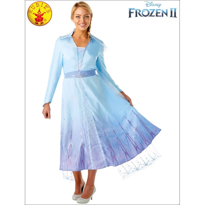 Rubie's Deerfield Elsa Deluxe Frozen 2 Adult Costume 1 Rubie's Deerfield Elsa Deluxe Frozen 2 Adult Costume