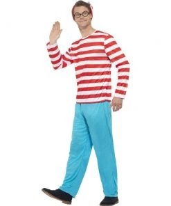 Smiffys Where's Wally Costume-Male