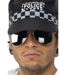 Smiffys Accessoriesc Silver Mirrored Specs