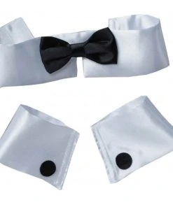 Swedia's Male Stripper Set-Collar,Tie & Cuff Set