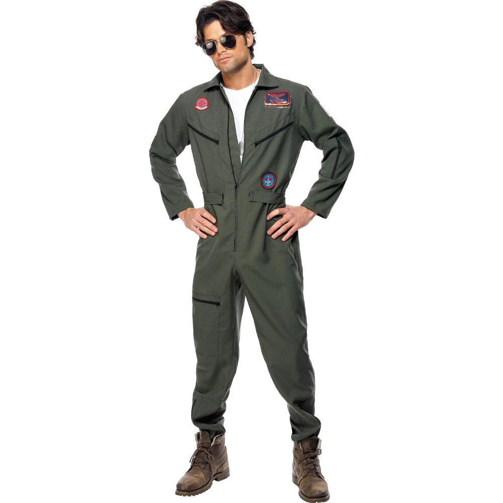 Smiffys Top Gun Costume Mensc 1 Smiffys Top Gun Costume Mensc