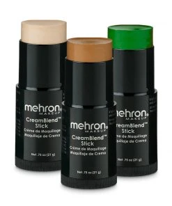 Tomfoolery Mehron Cream Makeup Blend Sticks 21g - Assorted Colours