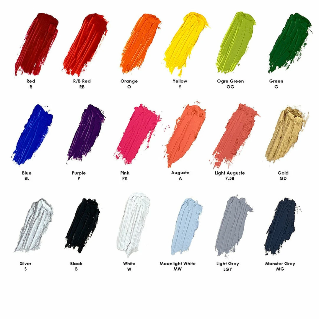 Tomfoolery Mehron Cream Makeup Blend Sticks 21g - Assorted Colours 5 Tomfoolery Mehron Cream Makeup Blend Sticks 21g - Assorted Colours