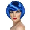 Smiffys Wigsc Blue Short Babe Wig