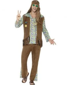 Smiffys Mens 60s Hippie Costume