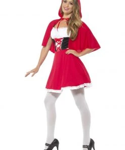 Smiffys Red Riding Hood Costume Short Dress Ladiesc