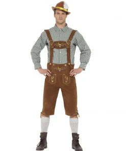 Smiffys Mensc Traditional Deluxe Hanz Bavarian Costume