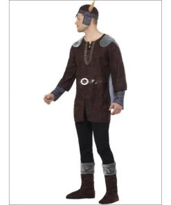 Smiffys Viking Man Costume In Brown Medieval & Historical
