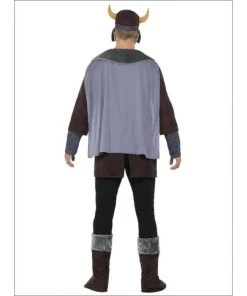Smiffys Viking Man Costume In Brown Medieval & Historical