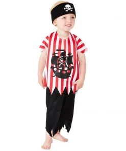 Smiffys Toddler Jolly Pirate Costume