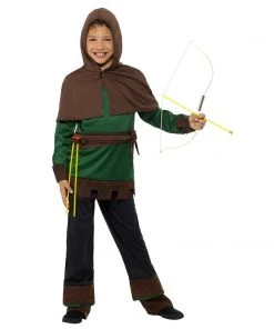 Smiffys Robin Hood Costume - Child