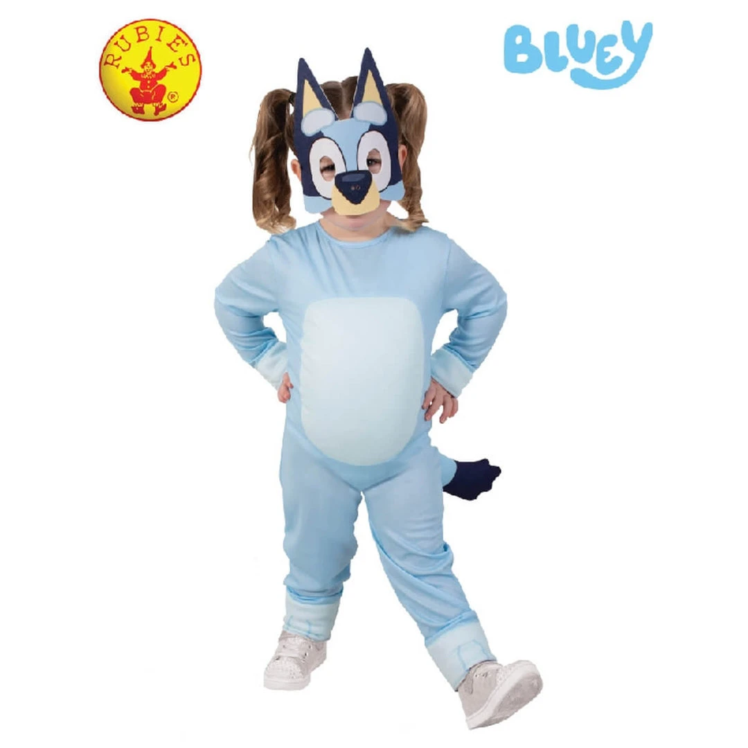 Rubie's Deerfield Bluey Deluxe Childs TV Character Costume Girls Costumes 1 Rubie's Deerfield Bluey Deluxe Childs TV Character Costume Girls Costumes