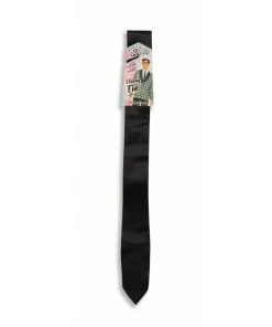 Forum Novelties 50's Skinny Tie-Black/White Accessoriesc