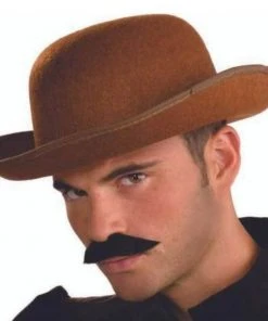 Forum Novelties Light Brown Bowler Hat