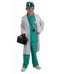 Tomfoolery Childs Chief Surgeon Costume Girls Costumes