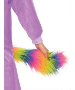 Rubie's Deerfield Purple Unicorn Hooded Onesie Costume - Adult 5 Rubie's Deerfield Purple Unicorn Hooded Onesie Costume - Adult