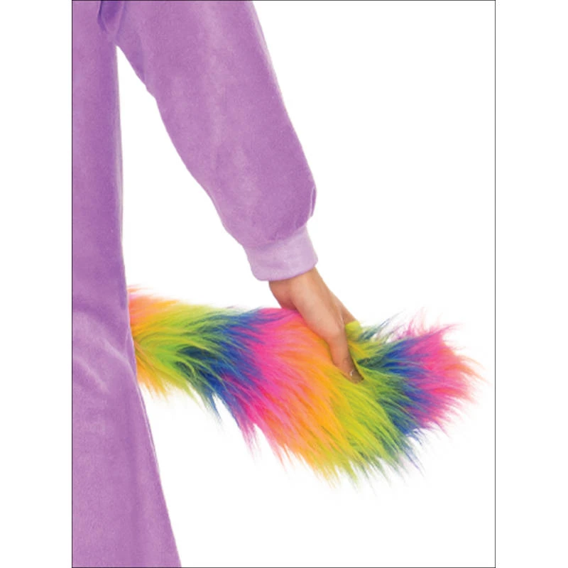 Rubie's Deerfield Purple Unicorn Hooded Onesie Costume - Adult 3 Rubie's Deerfield Purple Unicorn Hooded Onesie Costume - Adult