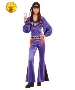 Rubie's Deerfield 70s Babe Hippie Costume-Adult Ladiesc