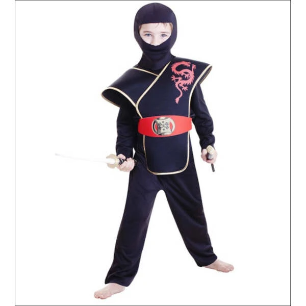 Amscan Boys Costumes Deluxe Ninja Child's Costume 1 Amscan Boys Costumes Deluxe Ninja Child's Costume