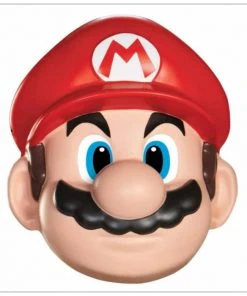 Disguise Costumes Mario Adult Mask 1980's