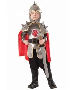 Tomfoolery Medieval Silver Knight Childs Costume Book Week