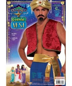 Forum Novelties Desert Prince Red Genie Vest