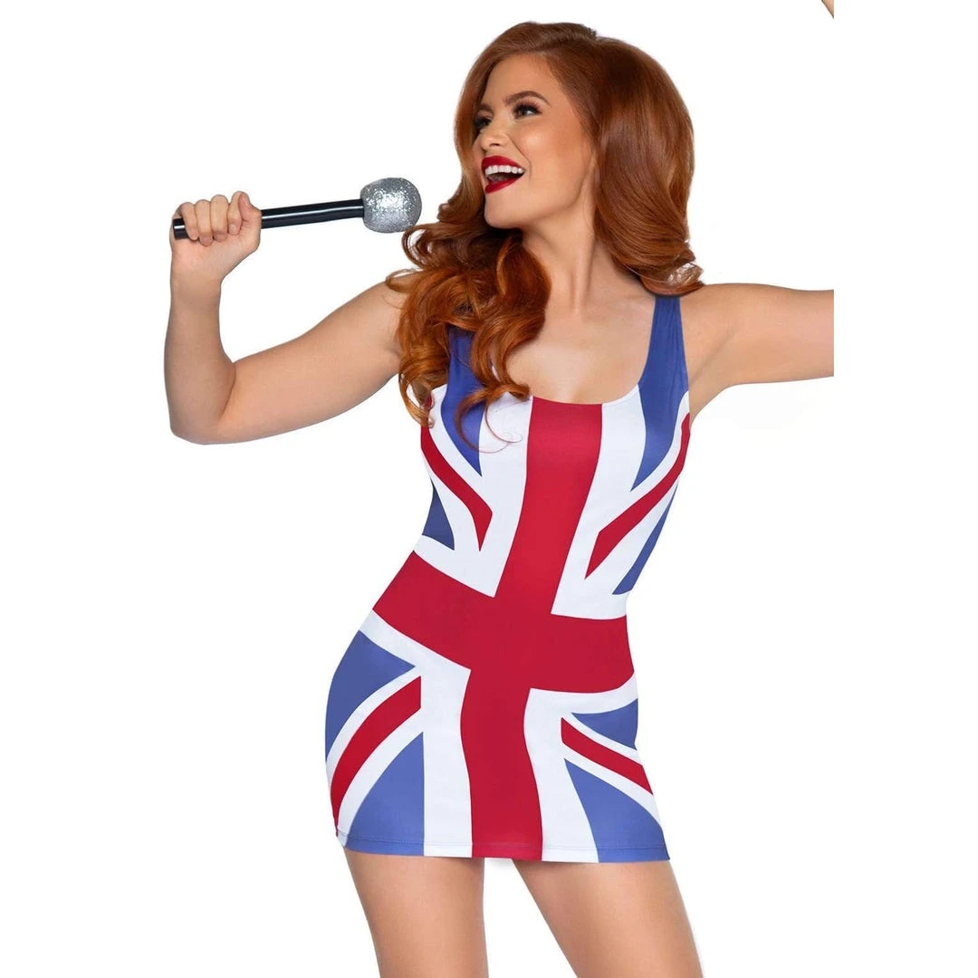 Tomfoolery Leg Avenue British Flag Dress 3 Tomfoolery Leg Avenue British Flag Dress
