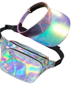 Swedia's 80s Galaxy Bum Bag & Visor Set