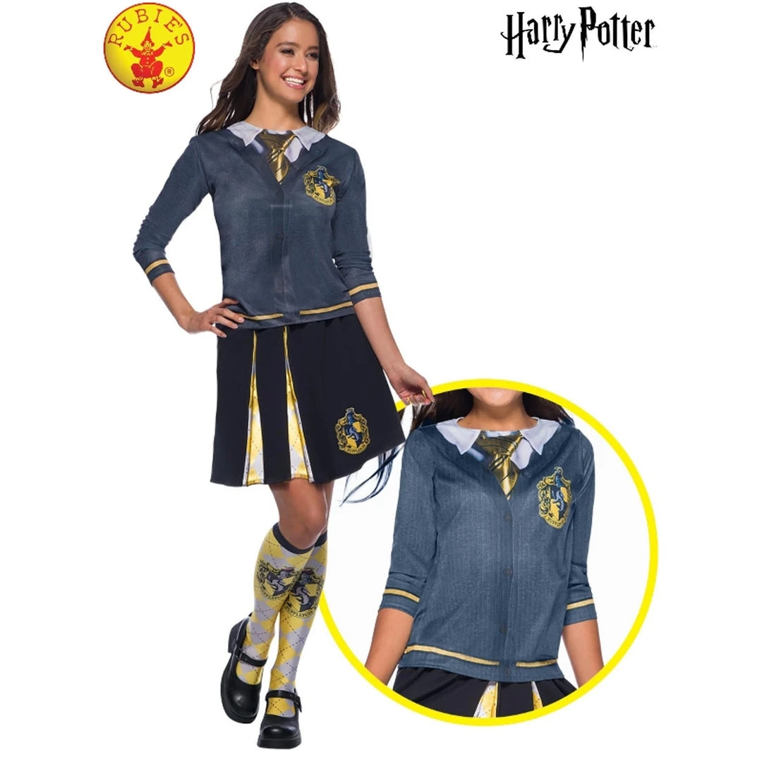 Rubie's Deerfield Hufflepuff Girls Top - Teen Girls Costumes 1 Rubie's Deerfield Hufflepuff Girls Top - Teen Girls Costumes