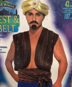 Forum Novelties Mensc Desert Prince Vest And Belt