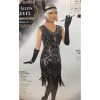 Tomfoolery Silver Screen Sequin Flapper Dress Ladiesc