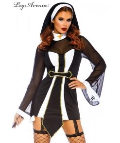 Tomfoolery Ladiesc Ladies Twisted Sister Leg Avenue Costume